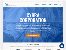 Tablet Screenshot of cybra.com